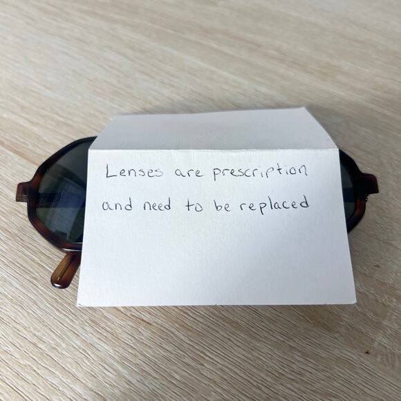 Bausch & Lomb Britt Hexagon Sunglasses FRAMES ONLY Tortoise Shell WIDE ARMS main image 12